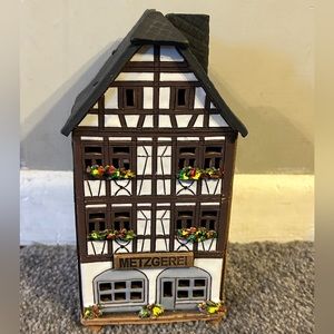 Vintage Handmade Dutch Ceramic Village House